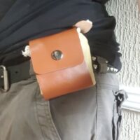 Foldaway Foraging Bag for Belt